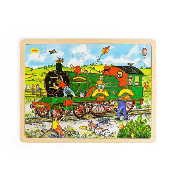 Puzzle Gigante Cm.43X33 - Il Treno