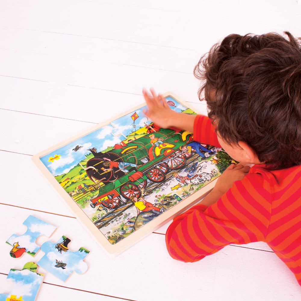 Puzzle Gigante Cm.43X33 - Il Treno