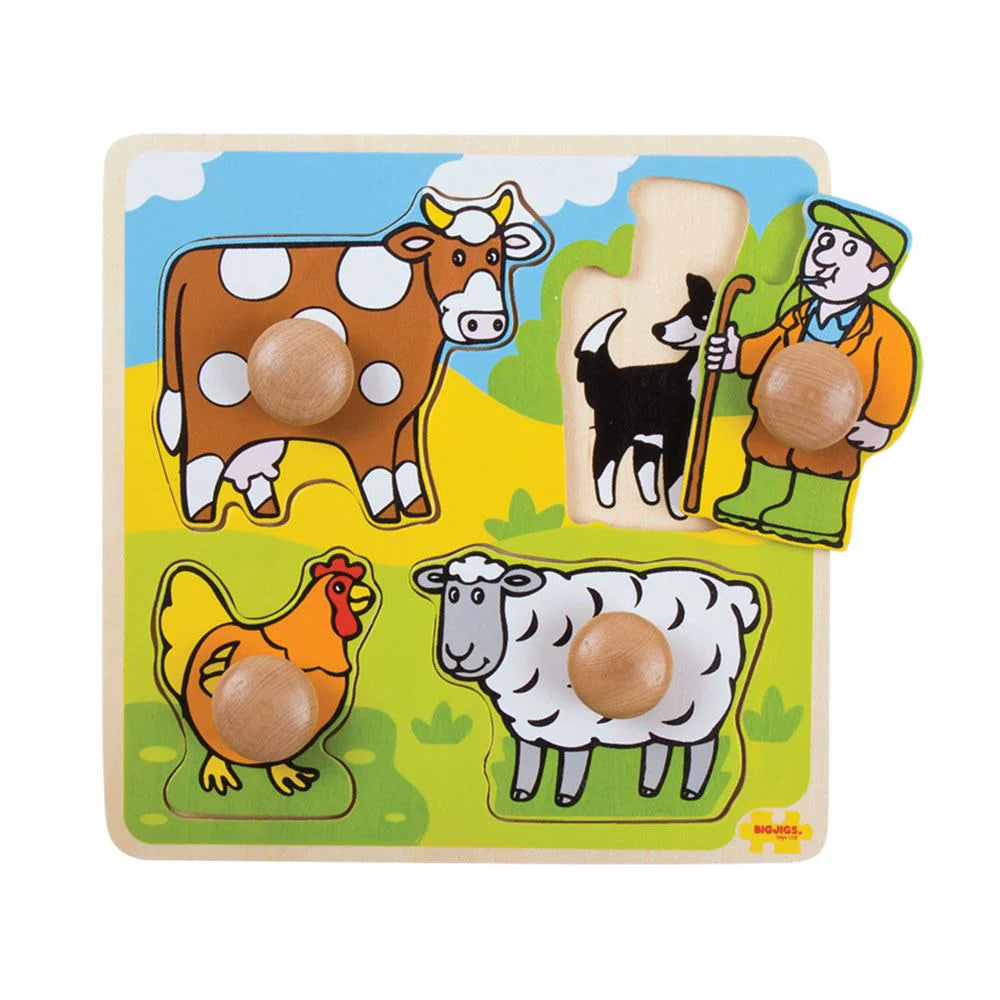 Puzzle Pomelloni Cm. 20X20 - Fattoria Immagine principale del prodotto