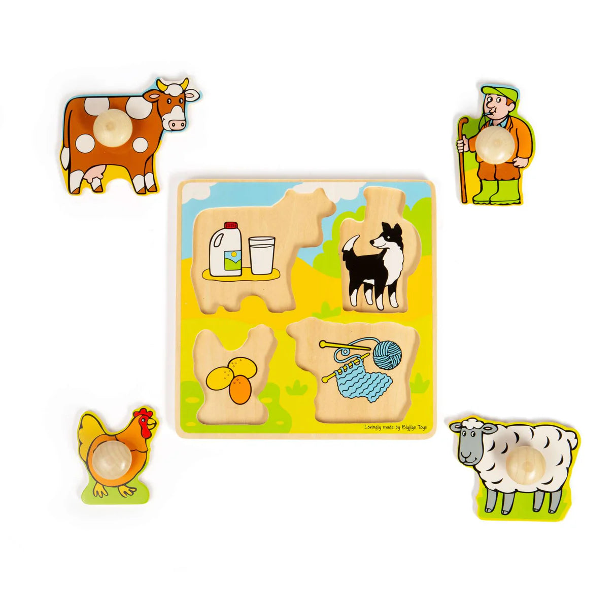 Puzzle Pomelloni Cm. 20X20 - Fattoria