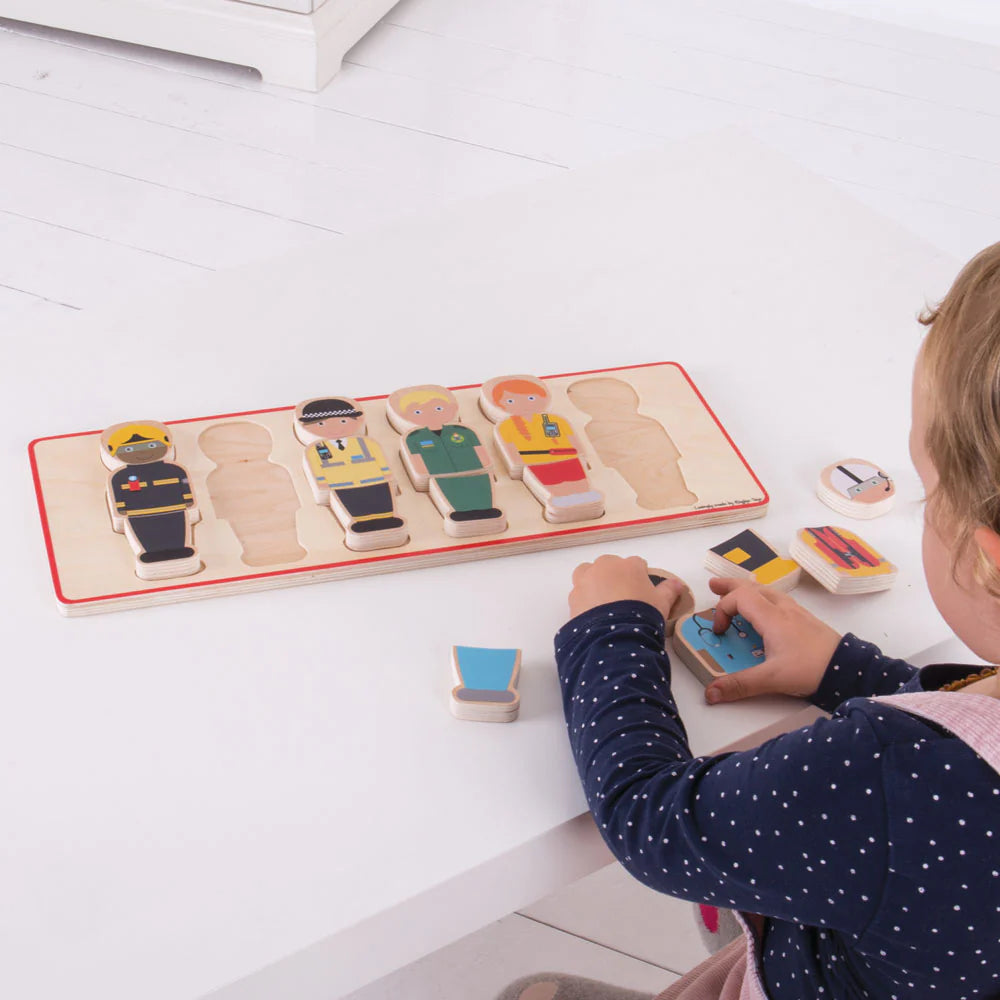 Puzzle Mestieri E Persone Che Ti Aiutano