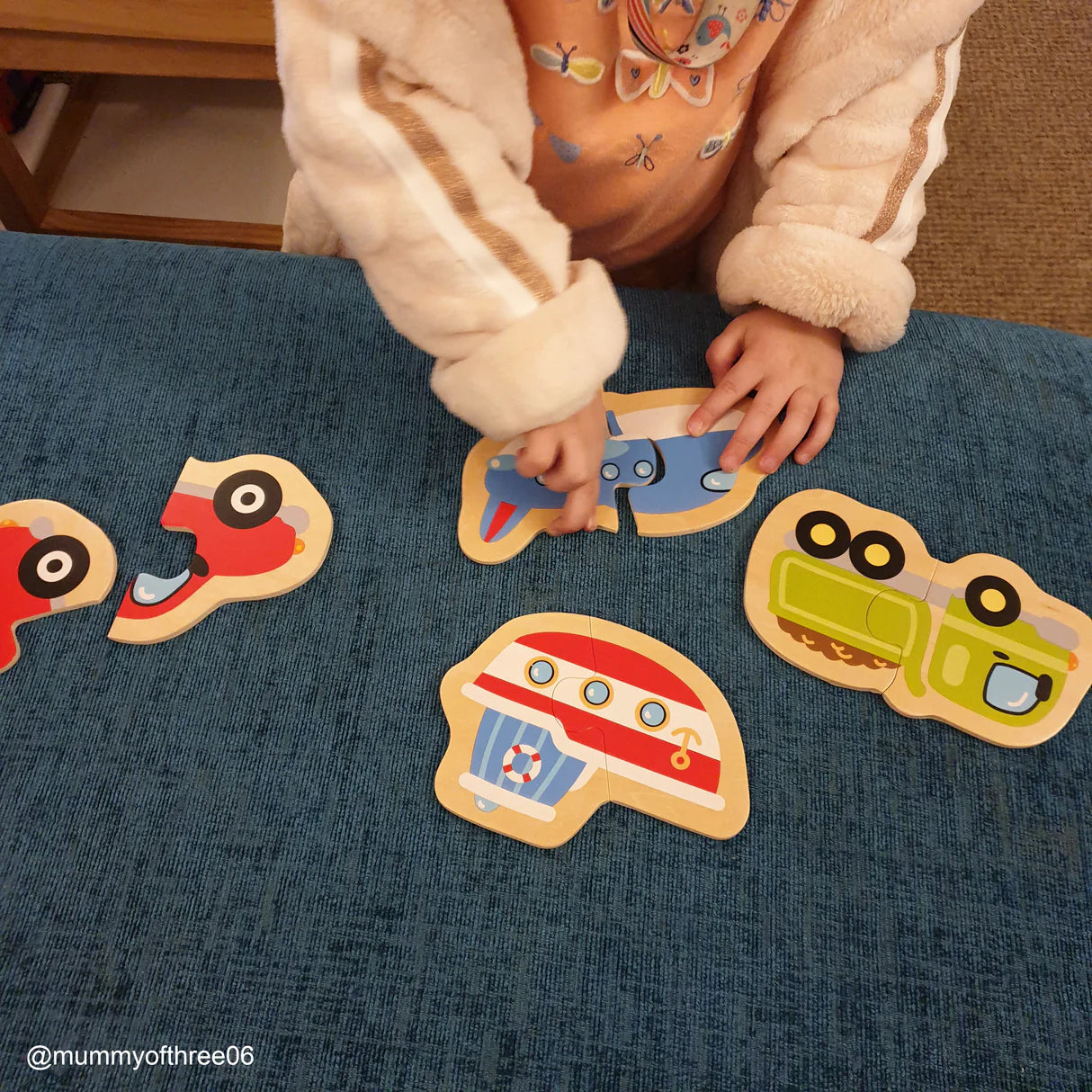 Puzzle Legno - Trasporti