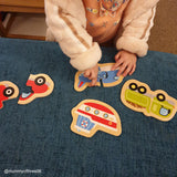 Puzzle Legno - Trasporti