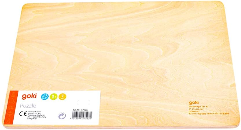 Puzzle Legno Con Pomelli Cm. 30X21 - Mezzi Da Lavoro