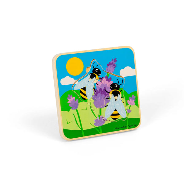 Puzzle A Strati Ciclo Vitale _ Ape