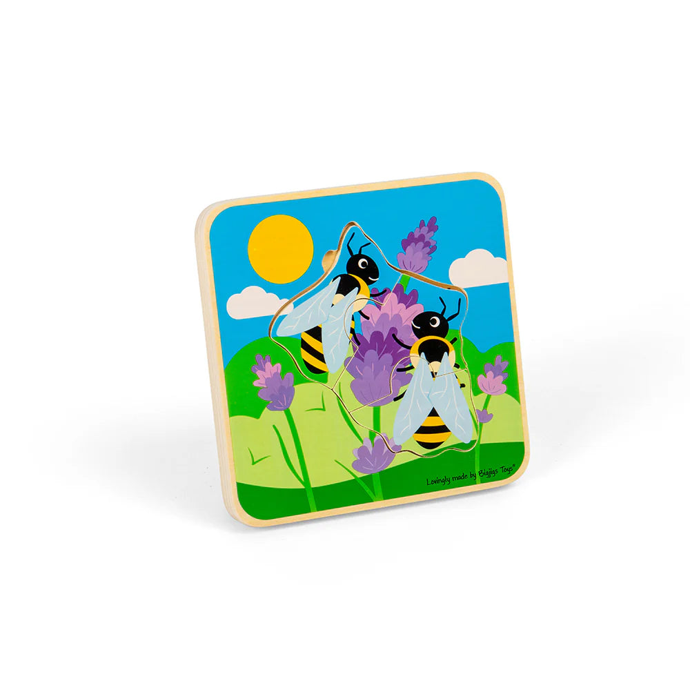 Puzzle A Strati Ciclo Vitale _ Ape