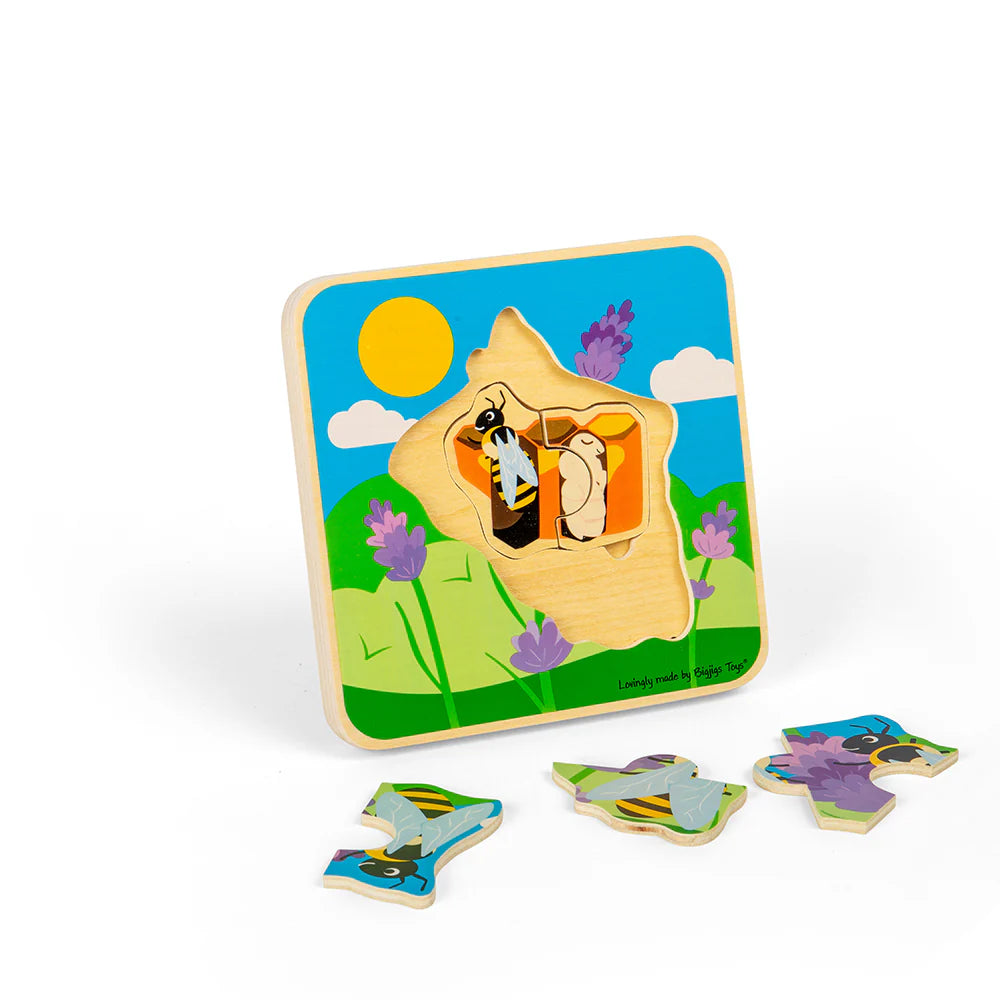 Puzzle A Strati Ciclo Vitale _ Ape