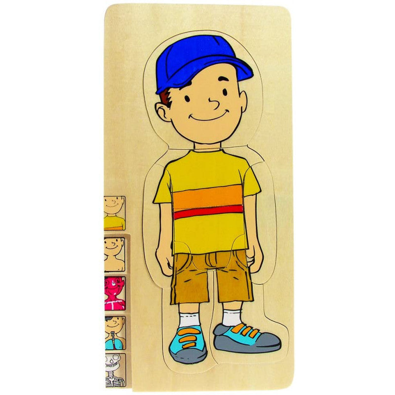 Multi Puzzle Anatomico - Maschio Immagine principale del prodotto