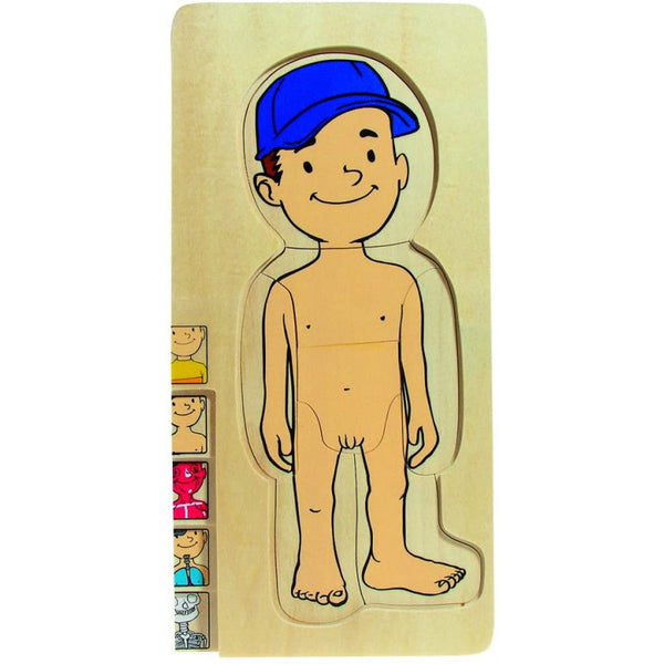 Multi Puzzle Anatomico - Maschio