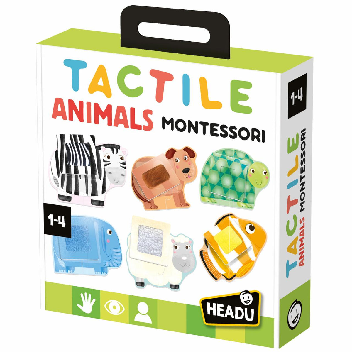 Gioco Lotto/Puzzle Tattili Montessori Immagine principale del prodotto
