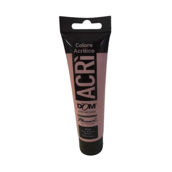 ACRILICO TUBO ML. 100 - SET 5 TUBI COLORI PASTELLO