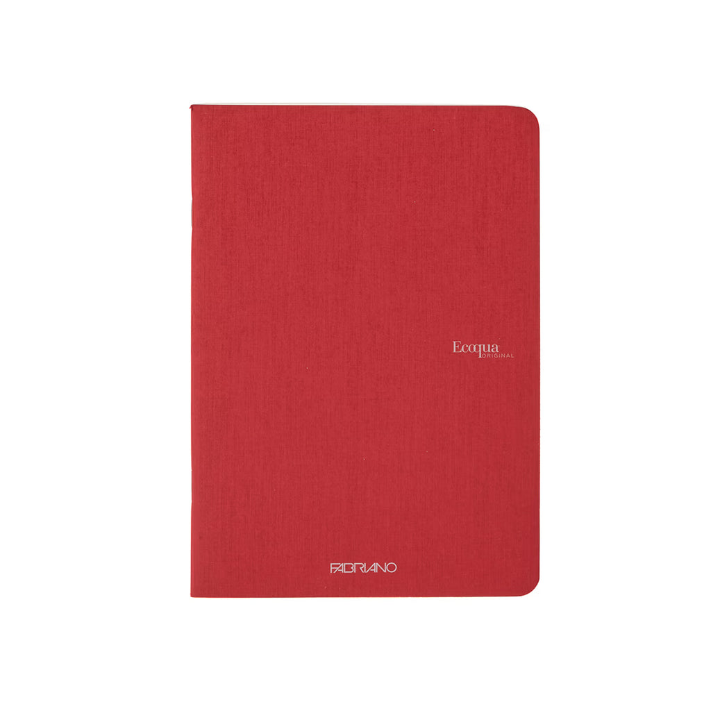 QUADERNO ECOQUA A4 GR.90 5MM ROSSO SCURO