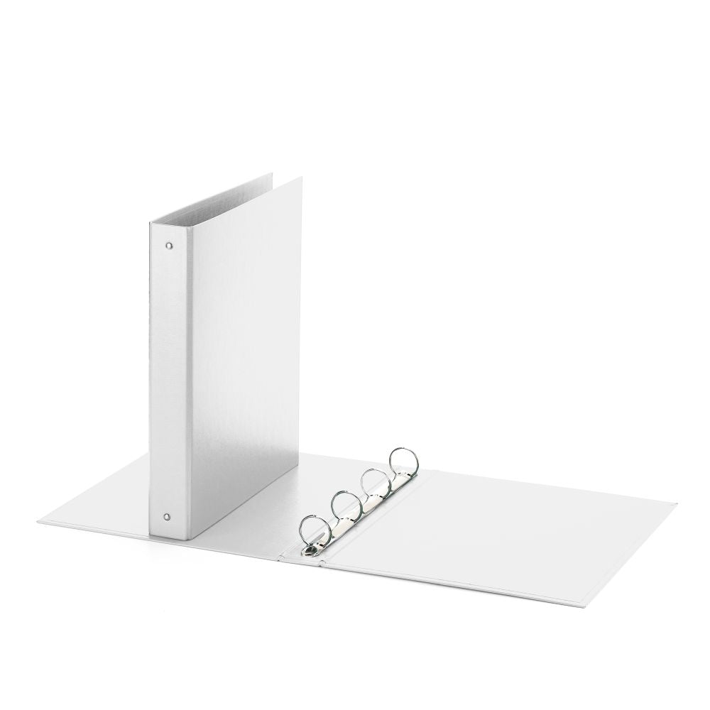 Raccoglitore 4 Anelli 22X30 Dorso 30 Europa Bianco Favorit
