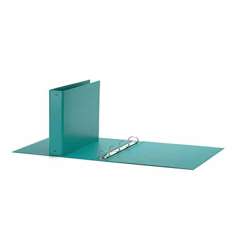 Raccoglitore 4 Anelli 22X30 Dorso 30 Europa Verde Acqua Favorit