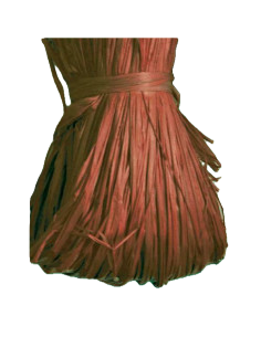 RAFIA NATURALE - PACCHETTO GR.50 - MARRONE