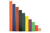 Numeri In Colore In Legno - Set 100 Pezzi