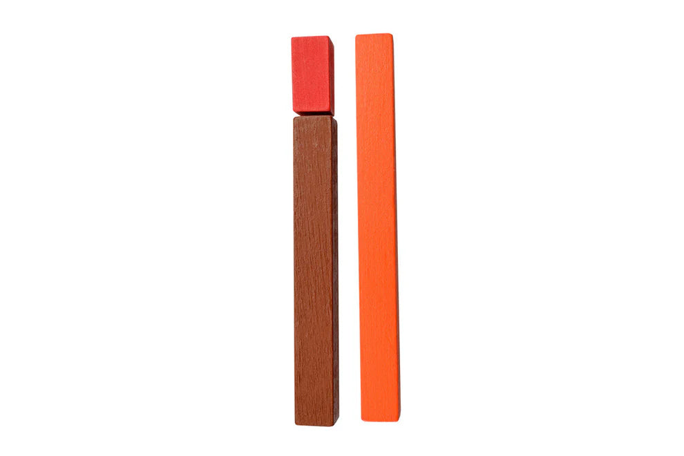 Numeri In Colore In Legno - Set 100 Pezzi