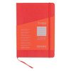 TACCUINO ECOQUA PLUS C/ELASTICO A5 1 RIGO ROSSO