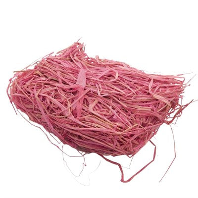 RAFIA NATURALE - PACCHETTO GR.50 - ROSA