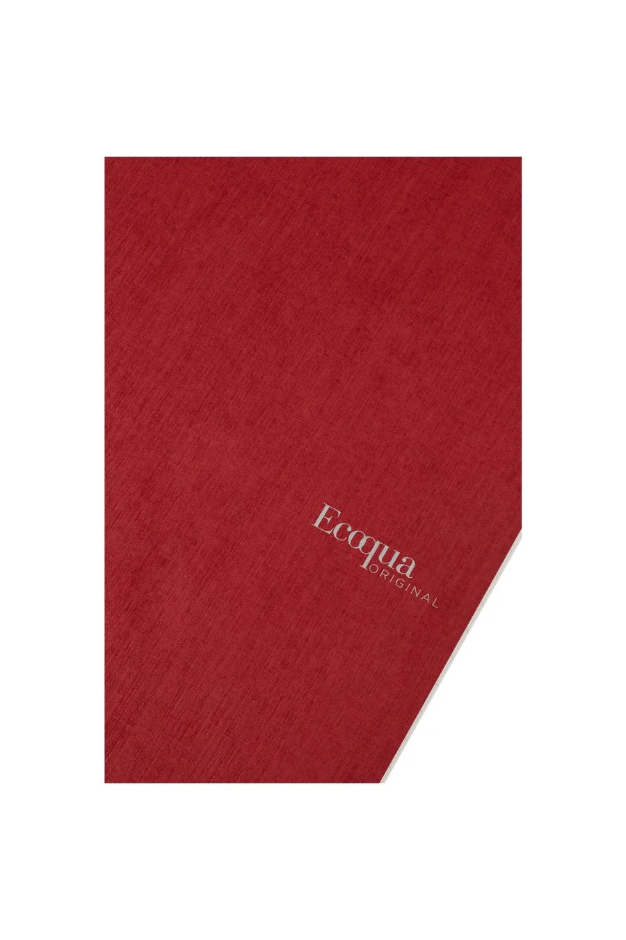 QUADERNO C/SPIRALE A4 ECOQUA QUADRETT. 0.5MM ROSSO SCURO