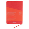 TACCUINO ECOQUA PLUS C/ELASTICO A5 1 RIGO ROSSO