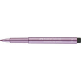 PENNA PITT ARTIST METALLIC FABER CASTELL 1.5MM ROSA
