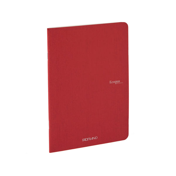 QUADERNO ECOQUA A4 GR.90 5MM ROSSO SCURO