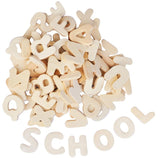 LETTERE IN LEGNO MM. 20-27 H - SET PZ. 300