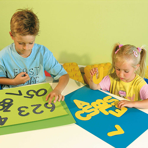 Lettere In Cartoncino Ondulato - Set 28 Pezzi