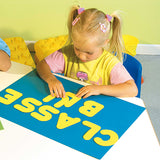 Lettere In Cartoncino Ondulato - Set 28 Pezzi