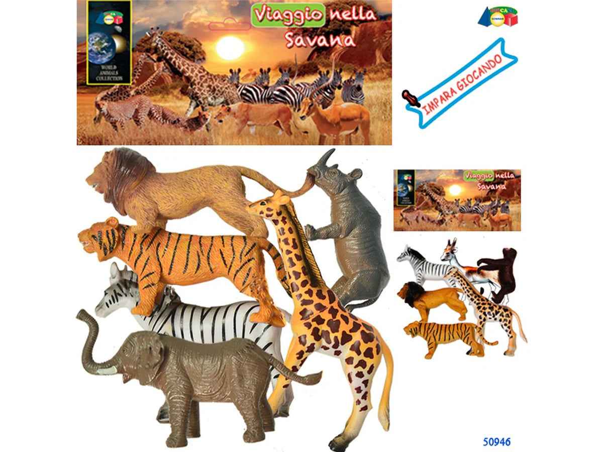 Animali Selvaggi - Busta 6 Pezzi Immagine principale del prodotto