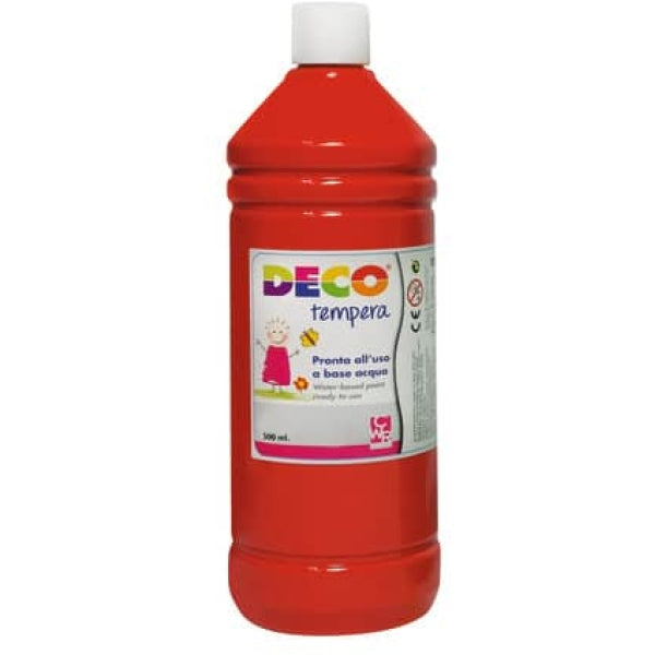 TEMPERA DECO ML.250 - ROSSO