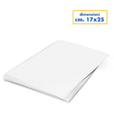 Scheda Bianca Cm.17X25 - 30 Pezzi
