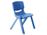 Sedia Per Scuole Materne In Ppl Seduta Cm. 26 - Blu