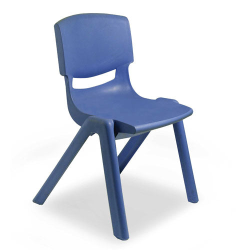 Sedia Per Scuole Materne In Ppl Seduta Cm. 30 - Blu