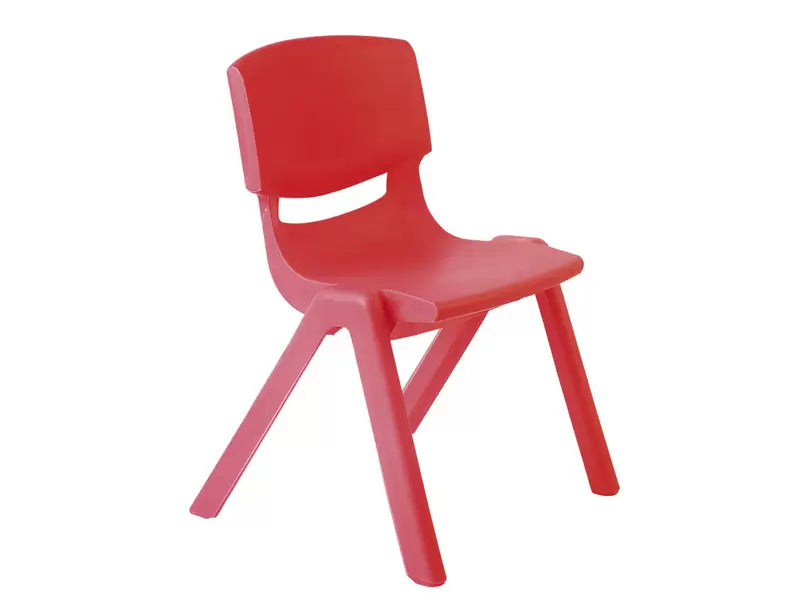 Sedia Per Scuole Materne In Ppl Seduta Cm. 30 - Rosso