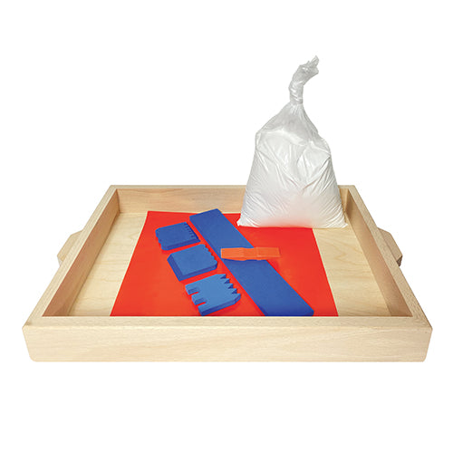 Set Zanzibar Vassoio + 4 Spatole + Sabbia