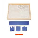 Set Zanzibar Vassoio + 4 Spatole + Sabbia