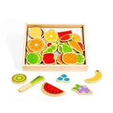 Magneti In Legno Frutta E Verdura