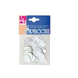 SPECCHI PLASTICI FORME ASSORTITE - BUSTA 30 PZ.