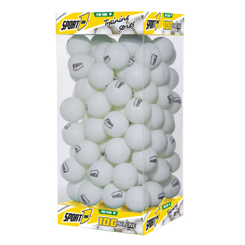 Palline Ping-Pong Diametro 40 Mm. - Scatola 100 Pezzi