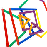 Stecchette Geometriche  - Set 72 Pezzi