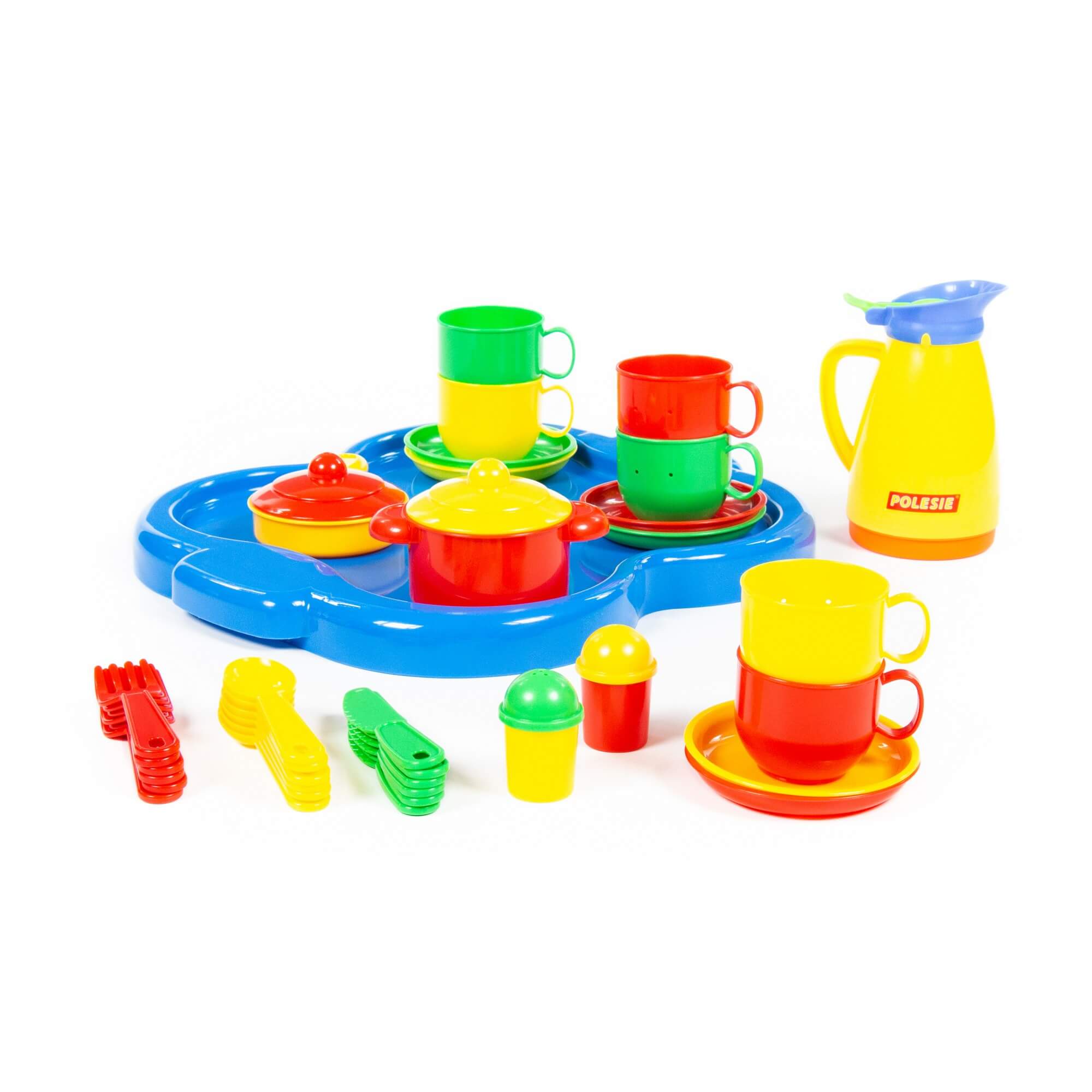 Stoviglie - Set Pranzo/Cena Per 6 Con Vassoio