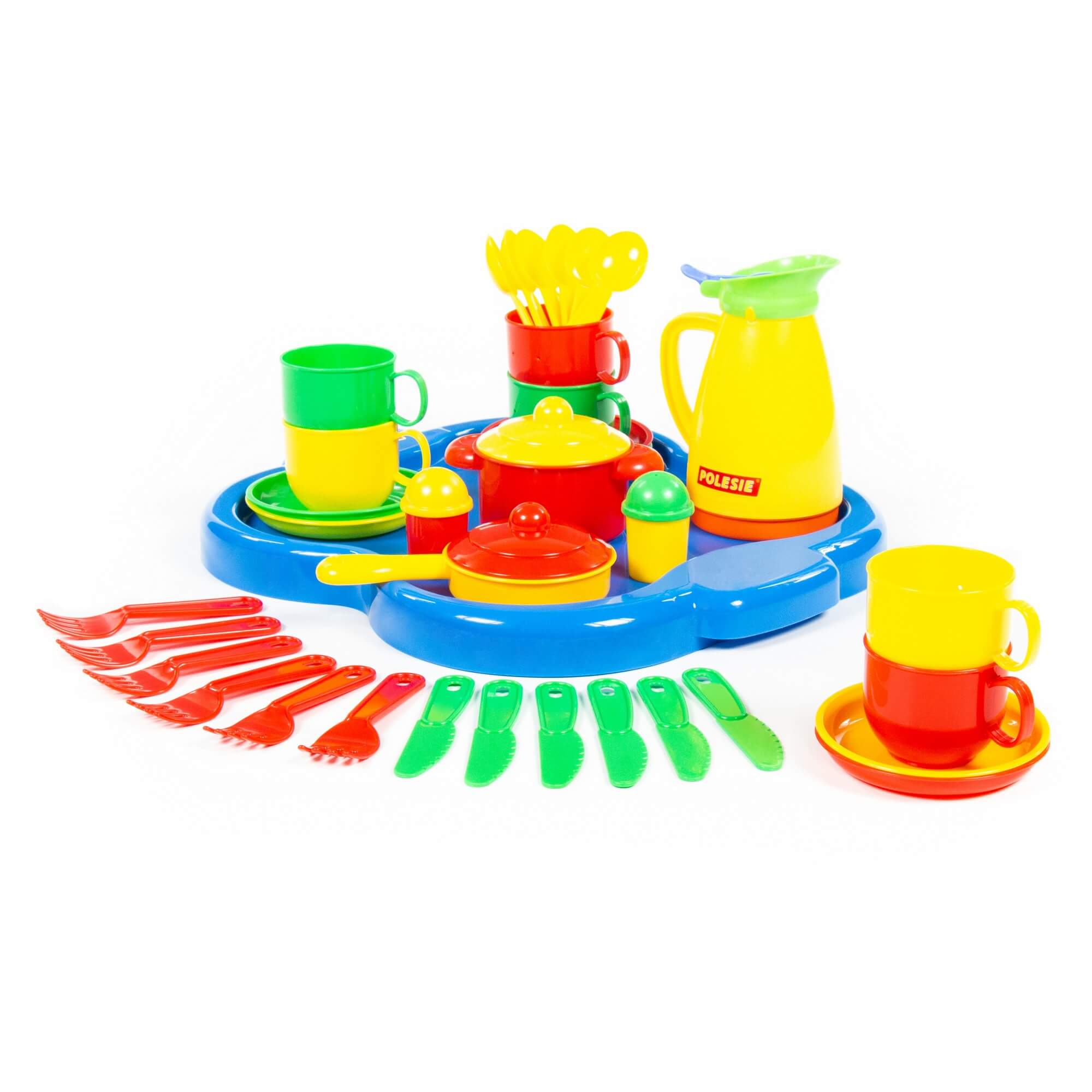 Stoviglie - Set Pranzo/Cena Per 6 Con Vassoio