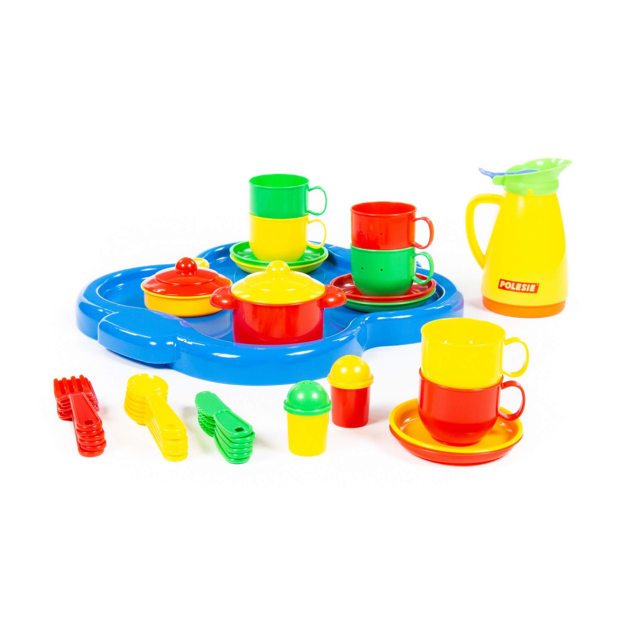 Stoviglie - Set Pranzo/Cena Per 6 Con Vassoio