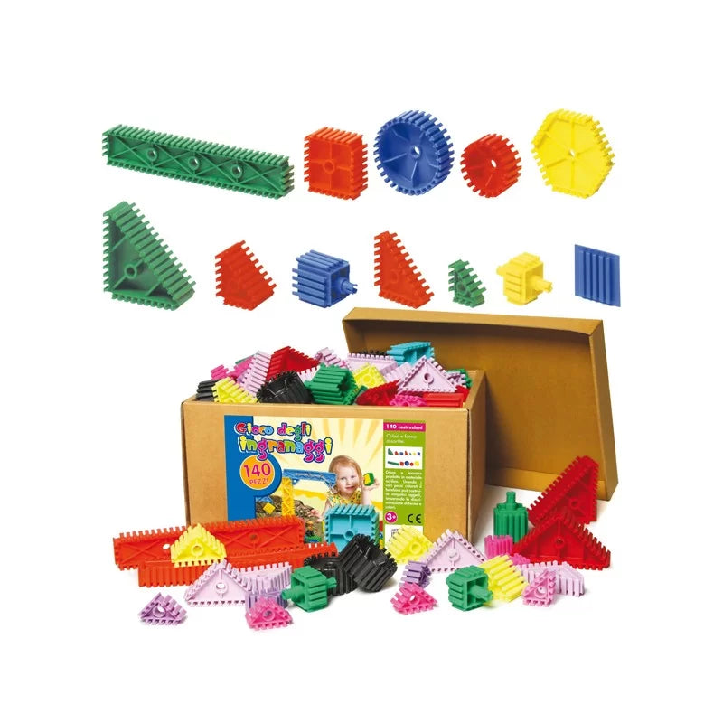 Costruzioni Plastica - Sacca 140 Pezzi