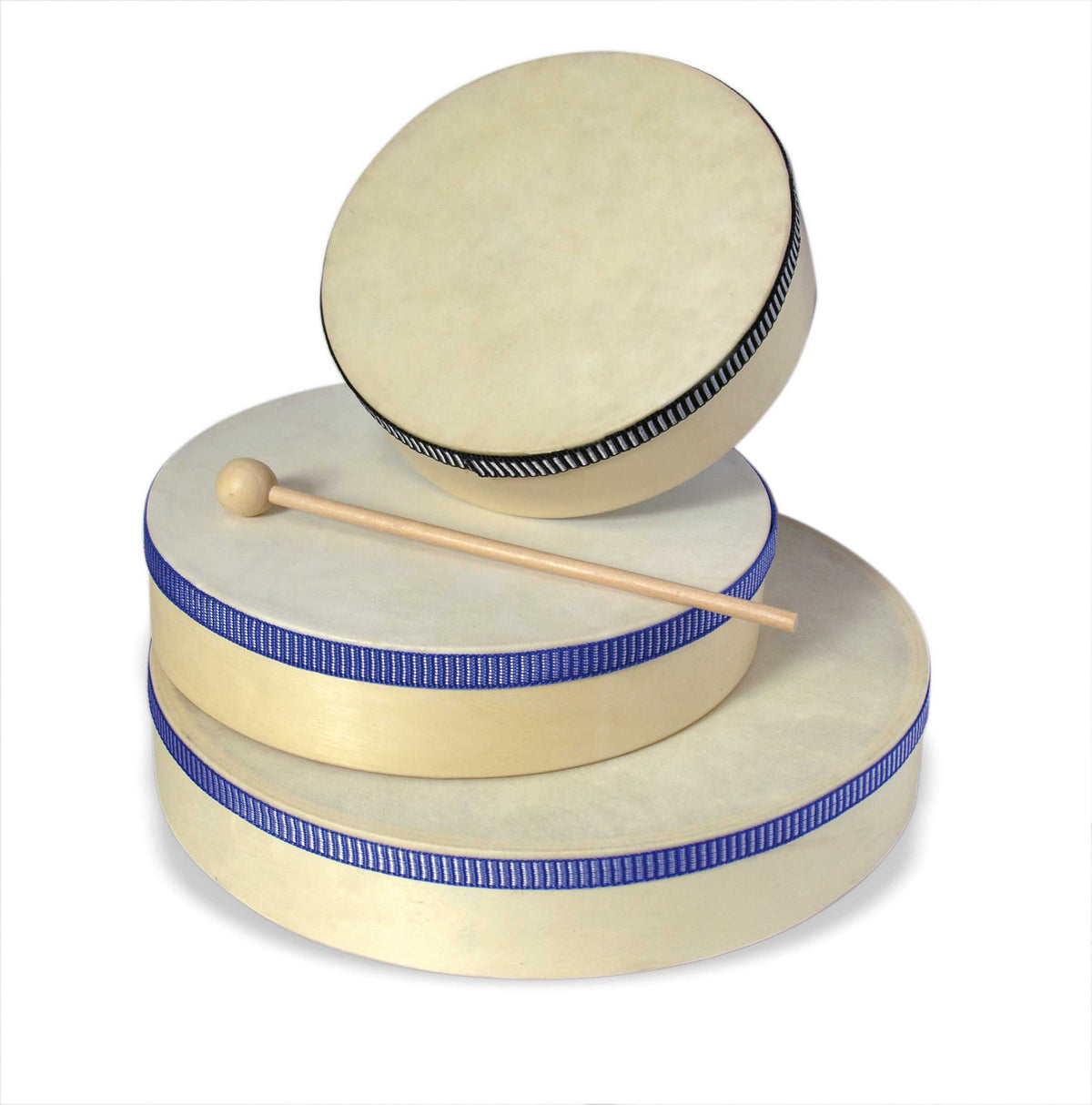 Tamburello Con Battente Cm.25