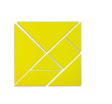 Grande Tangram Scuola In Eva - Confezione 4 Pezzi