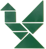 Tangram Plastica Trasparente - Set 4 Tangram - 28 Pezzi