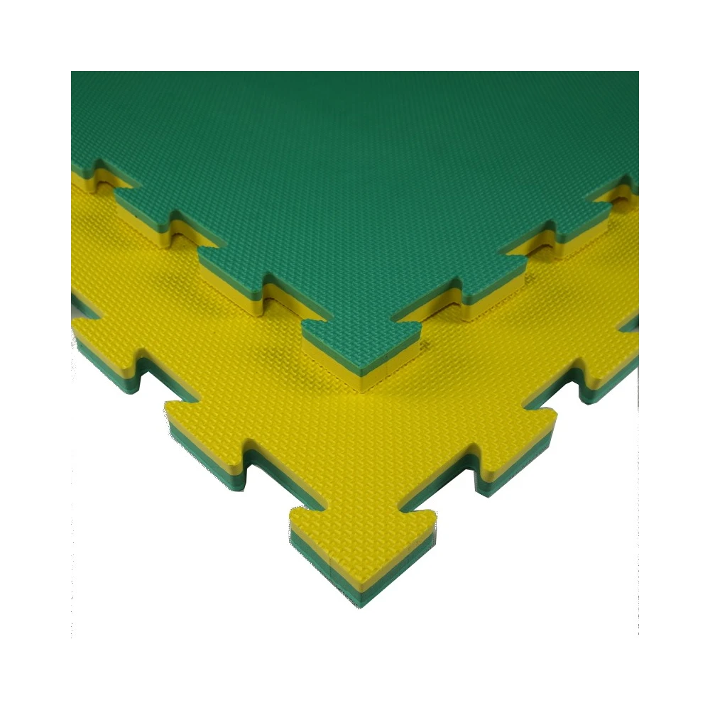 Mattonella Eva Bicolore Cm. 100X100X2,5 - Giallo/Verde